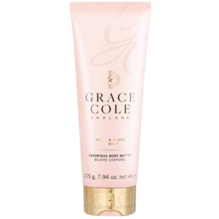 Unt de corp Grace Cole Vanilla Blush and Peony 225ml