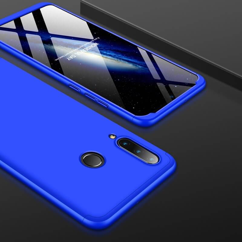 Husa Huawei P30 Lite, Protectie 360 - Spate si Laterale, GKK, Albastru