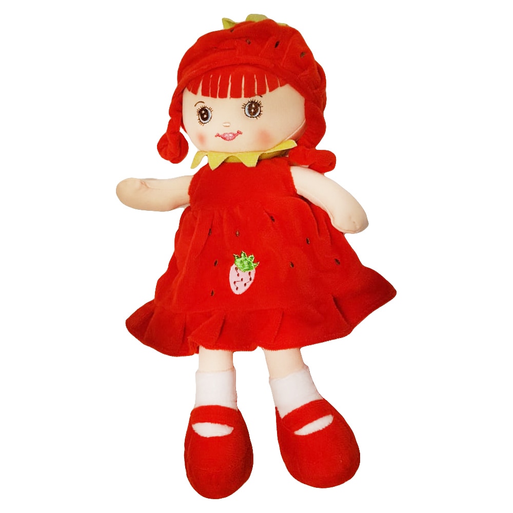 Papusa de plus, in limba romana, 35cm, WJ7213-35-A