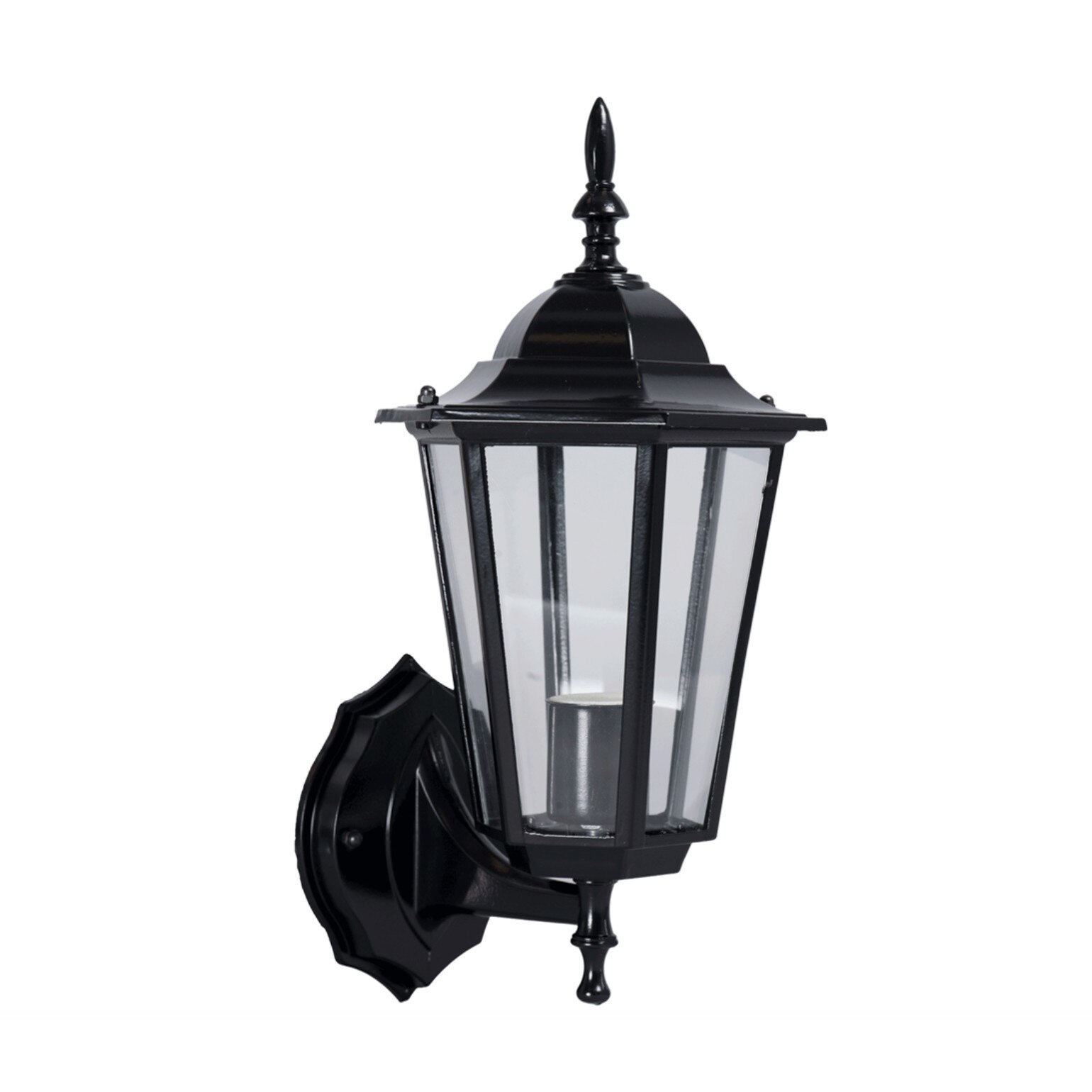 Aplica Gradina Exterior Erste Corona 1x60W Max E27 EL0026330 IP44 Culoare Negru