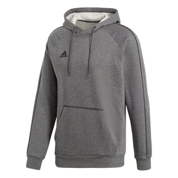 Hanorac sport adidas Core 18 Hoody, Bumbac, Poliester, Gri Hanorac sport adidas Core 18 Hoody, Bumbac, Poliester, Gri