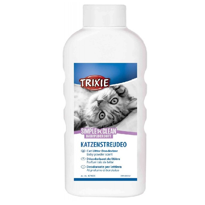 Odorizant Trixie Simple'n'Clean Pentru Litiera Pisicilor Junior 750 g 42406
