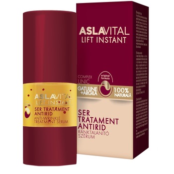 Ser tratament antirid Aslavital, 15 ml Ser tratament antirid Aslavital, 15 ml
