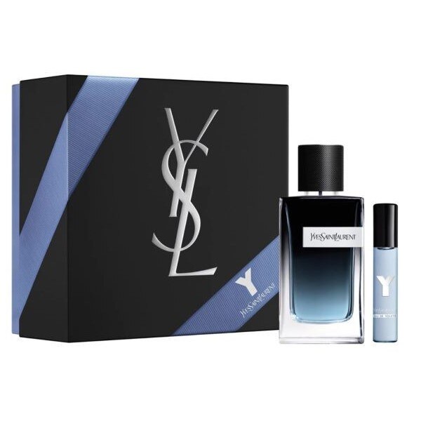 Set Yves Saint Laurent, Y Men, Apa de Parfum 100 ml, Apa de Parfum 10 ml