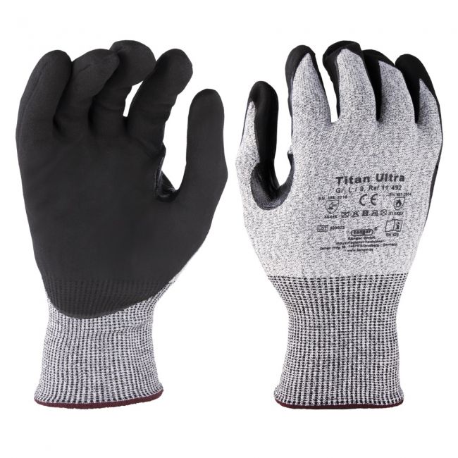 Manusi Sanger, protectie fibra de otel Titan Ultra L