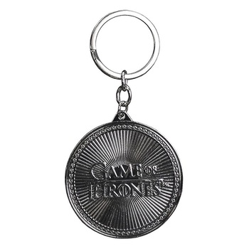 Breloc Metal Game of Thrones 3D Logo 6 cm Breloc Metal Game of Thrones 3D Logo 6 cm