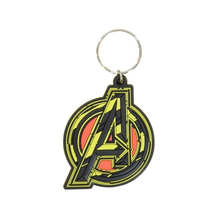 Breloc Cauciuc Avengers Infinity War Simbol Avengers 6 cm