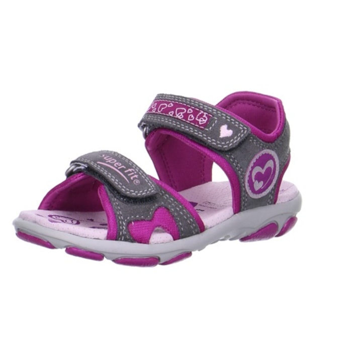 Gyermek Superfit szandál, lila/rózsaszín, 28