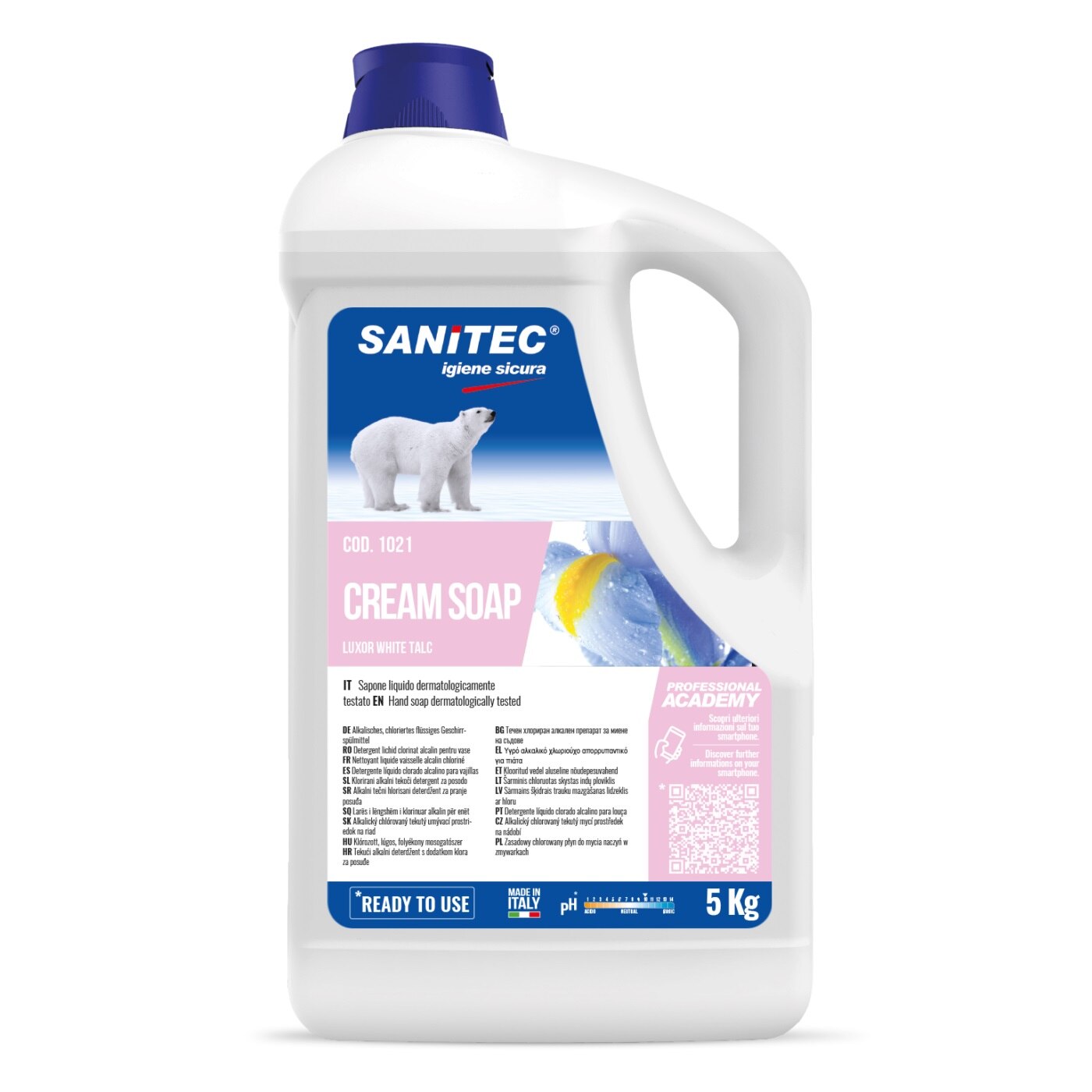 Crema de sapun - Sanitec 5kg