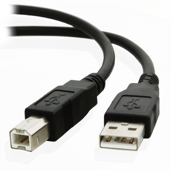 Cablu imprimanta USB 2.0 A-B 1,5m Cablu imprimanta USB 2.0 A-B 1,5m