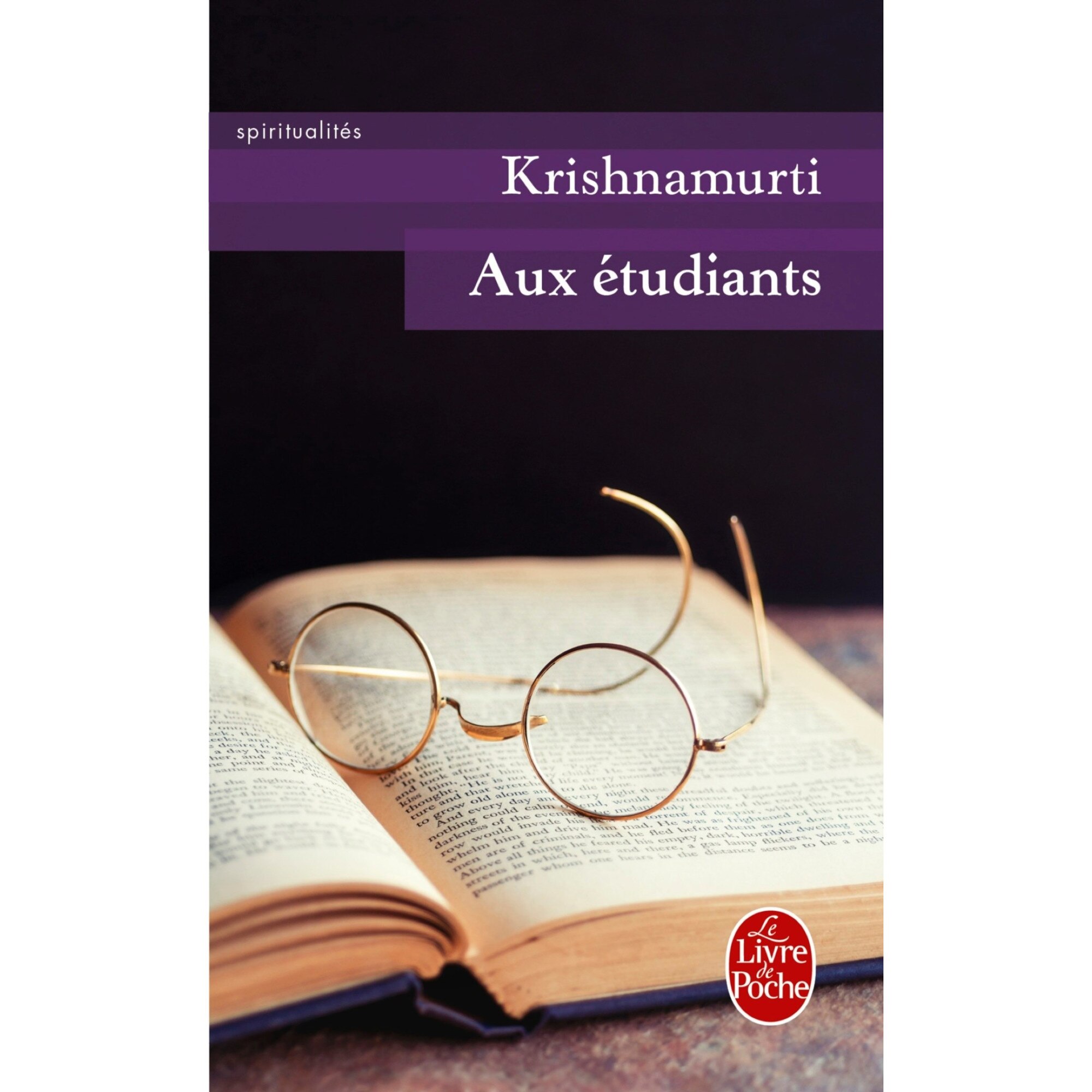 Aux etudiants, Krishnamurti