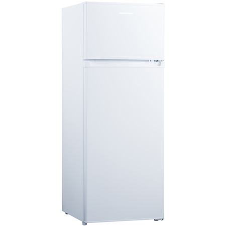 Frigider cu doua usi Heinner HF-H2206F+, 205 l, Clasa F, IIluminare LED, H 143, Alb