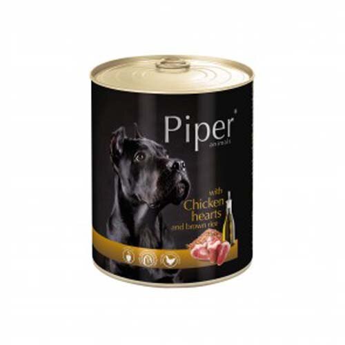 Conserva hrana umeda caini Adult, Piper, Pui/Orez, 400 g