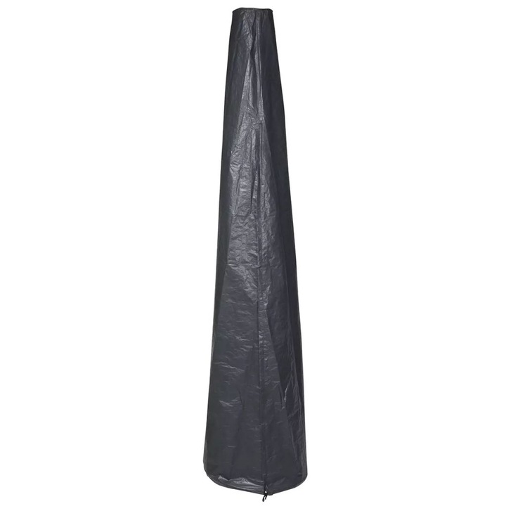 Покривало за чадър Nature, Пластмаса, 302 x 70 x 25 см, Черен
