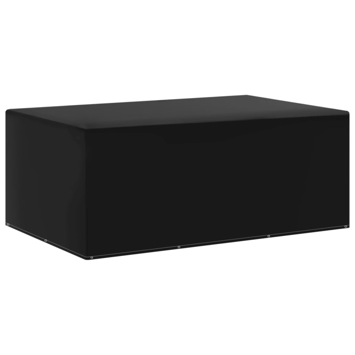 Калъф vidaXL, За градински мебели, Полиетилен, 143 х 225 х 90 см, Черен
