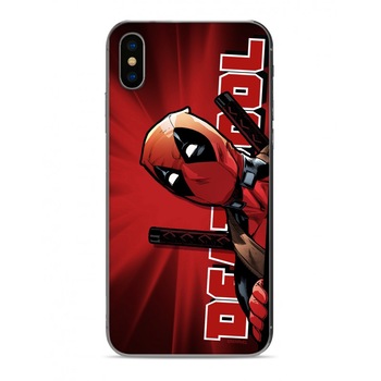 Husa de protectie, Marvel Deadpool 002, iPhone 11, Rosu Husa de protectie, Marvel Deadpool 002, iPhone 11, Rosu