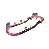 set de joaca cu 1 masinuta high speed racing track motormax imagen 9_0_
0