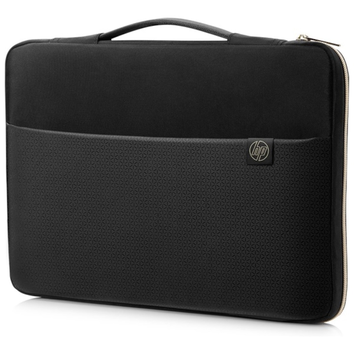 HP Sleeve 17 fekete-arany notebook tok