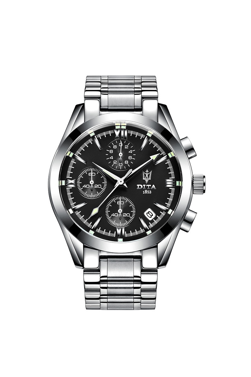 Ceas barbati, DITA, SPD SS, Otel, Argintiu