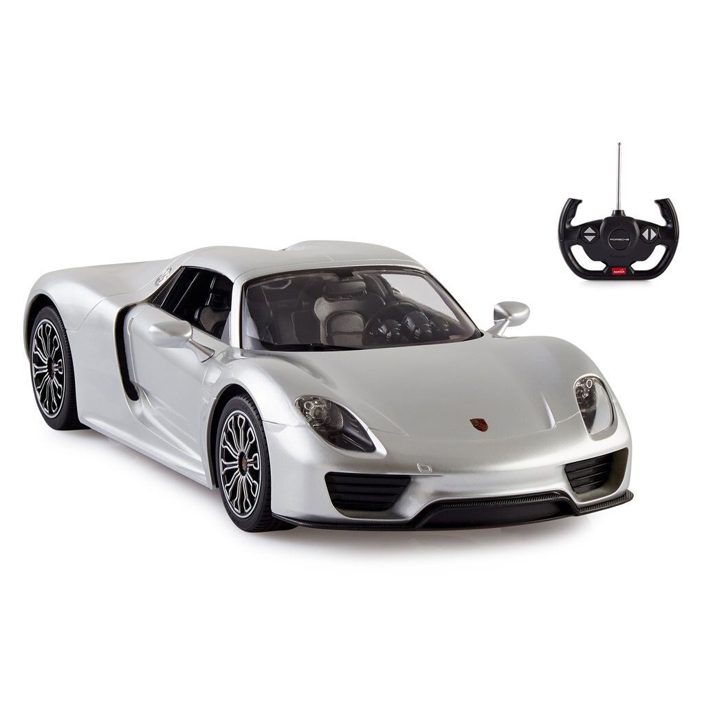 Masina Porsche 918 Spyder 1 14,Gri cu telecomanda