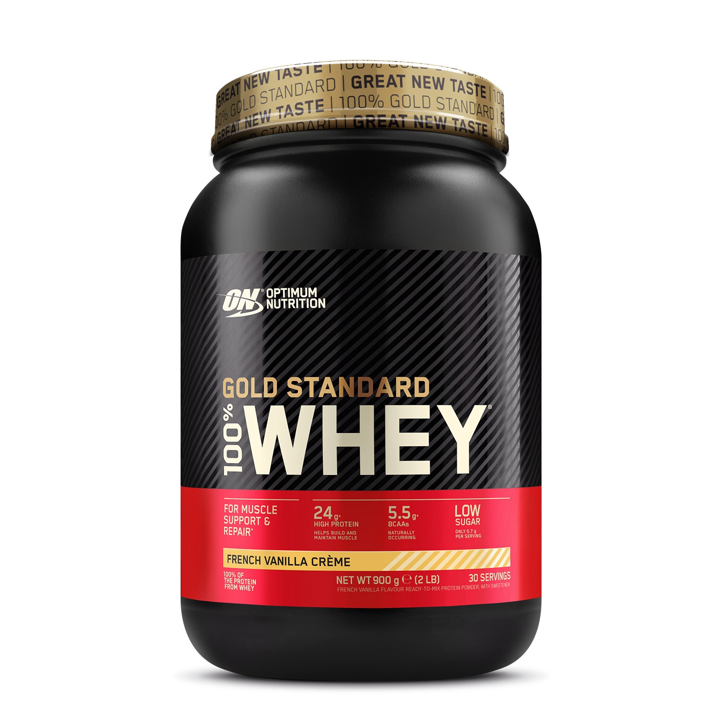 Optimum Nutrition 100% Whey Gold Standard French Vanilla 0.912 Kg