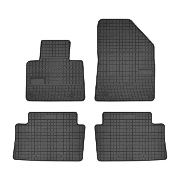 Set 4 covorase auto MAMMOOTH, Cauciuc, pentru CITROEN C5 II 2004+ LIFTBACK, Negru