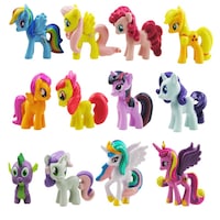 Set de 12 figurine ponei