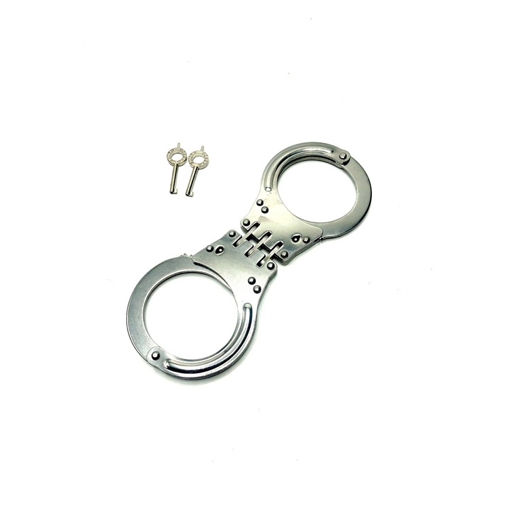 Catuse din otel inoxidabil, husa si 2 chei, 20.5 cm