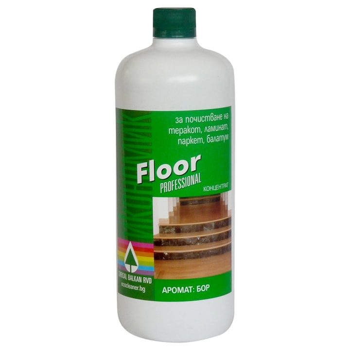 Solutie pentru curatarea manuala podea Ecocleaner Floor, aroma de pin, 1L