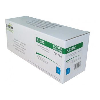 Cartus de toner GENERINK CE321, HP, Cyan Cartus de toner GENERINK CE321, HP, Cyan
