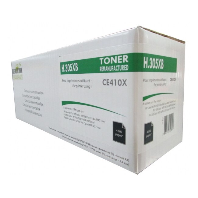 Cartus de toner GENERINK CE410X, HP, Negru