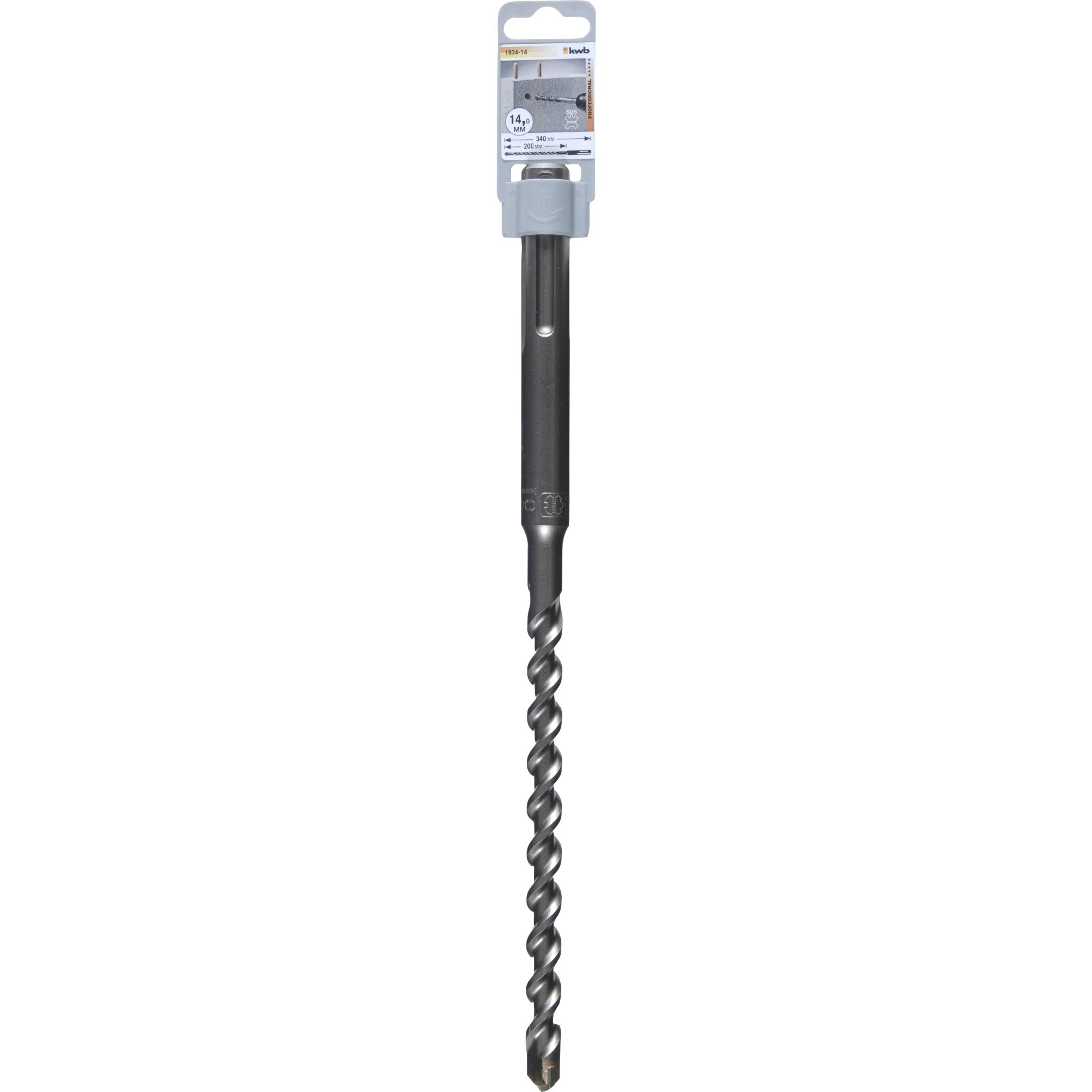 Burghiu SDS-MAX C2, Ø14 x 340 mm, KWB Premium