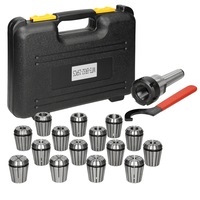 Set mandrina cu bucse si cheie secera, ECD germany, diametru 3 - 20 mm