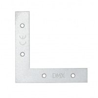 Coltar plat pentru ferestre, usi, obloane 50x50x10x2,0 mm, zincat alb