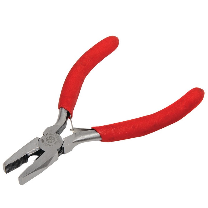 Комбинирани клещи Profi Tools, мека дръжка, 120 мм