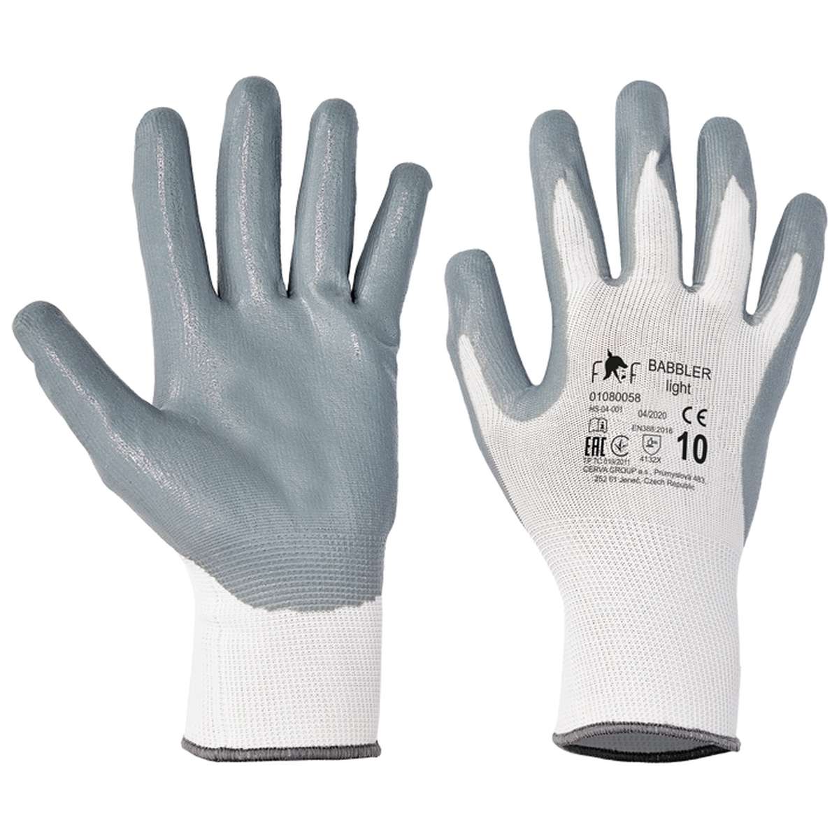 Manusi, Cerva, BABBLER ECO, imersate in nitril, masura 7 HS-04-001