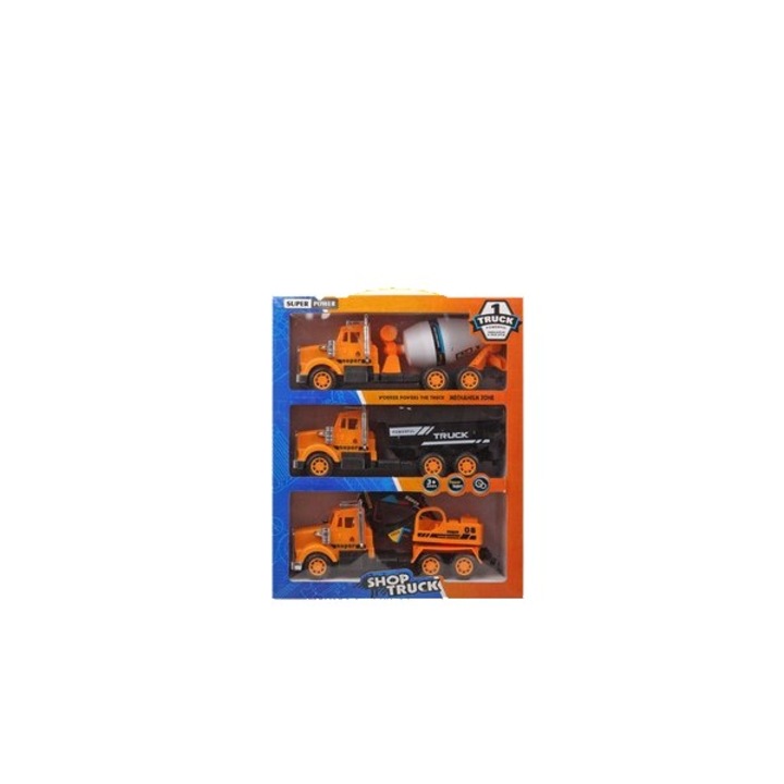 Set 3 Camioane industria constructiei