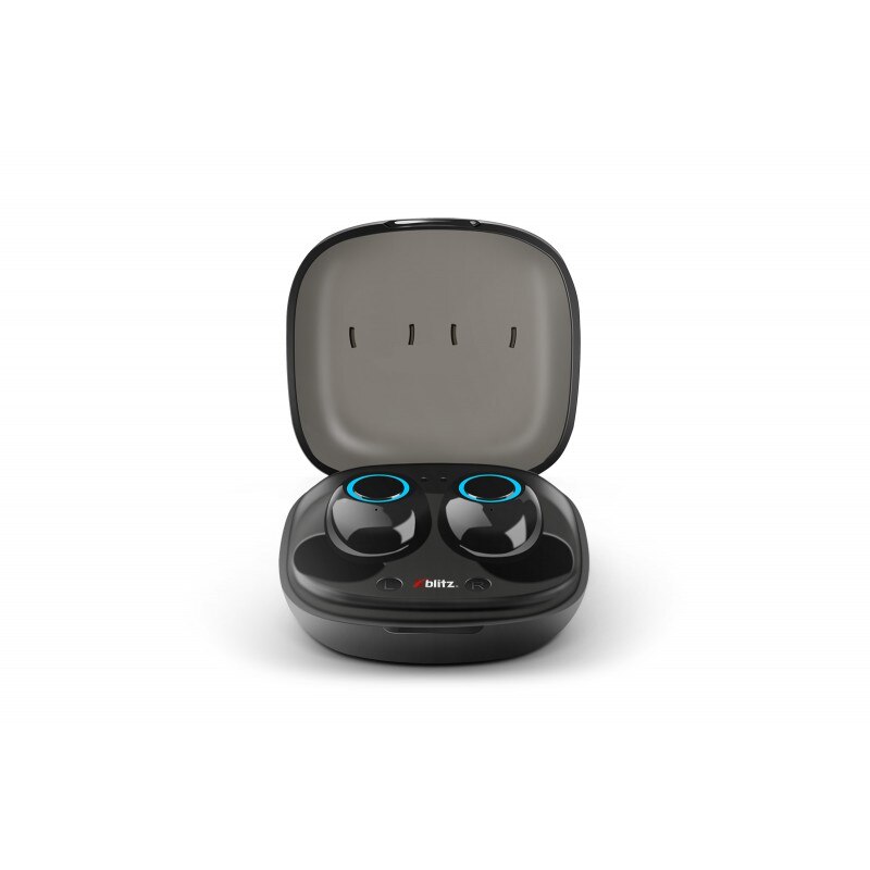 Casti BT Xblitz UNI PRO 2, Wireless, Cu microfon, Negru