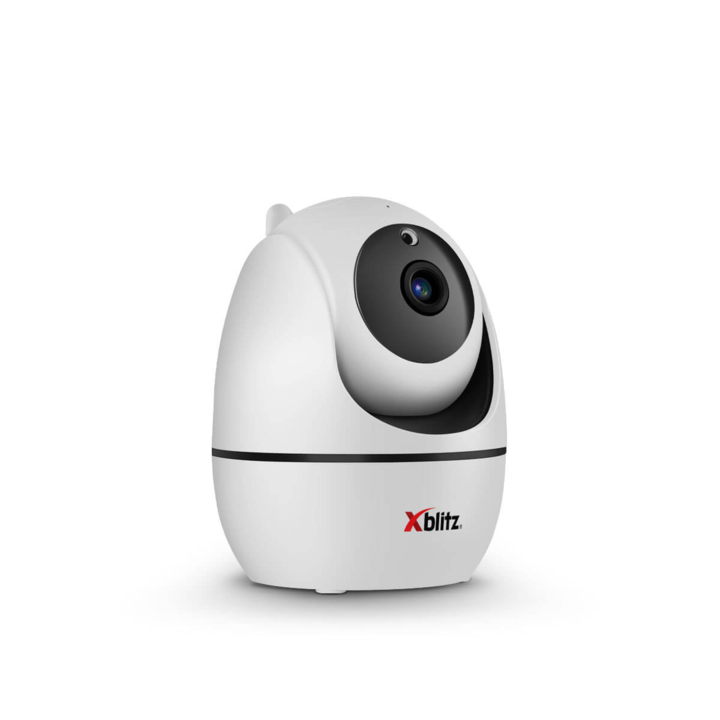 Camera de supraveghere IP Xblitz IP 300, Wireless, Pentru interior, Cu cap mobil la 355°, Alb