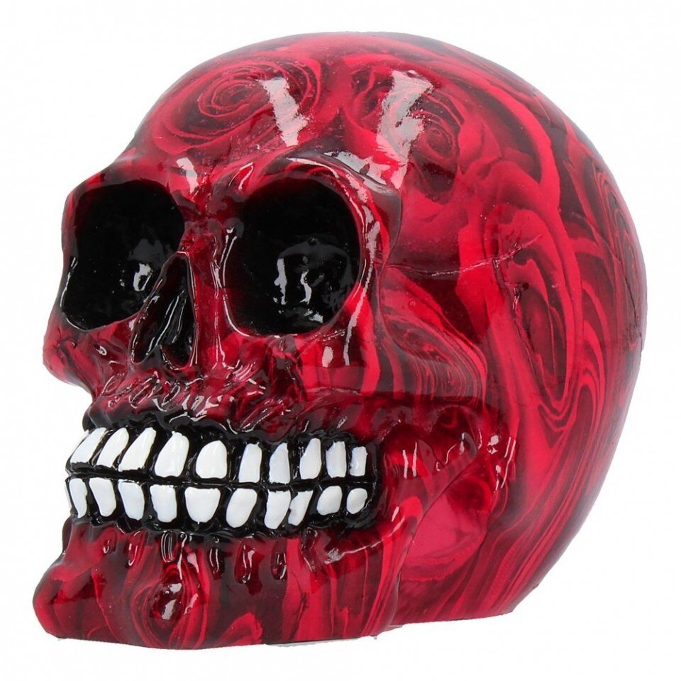 Statueta craniu Romance 11 cm