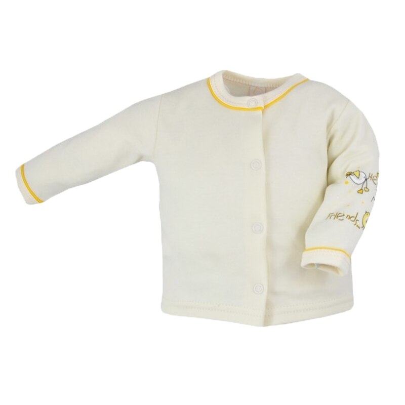 Bluza cu maneca lunga pentru bebelusi Koala Beniamin 2583-G, Galben