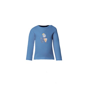 Bluza baieti Jacky, albastra, marimea 74-80 cm, 9-12 luni Bluza baieti Jacky, albastra, marimea 74-80 cm, 9-12 luni