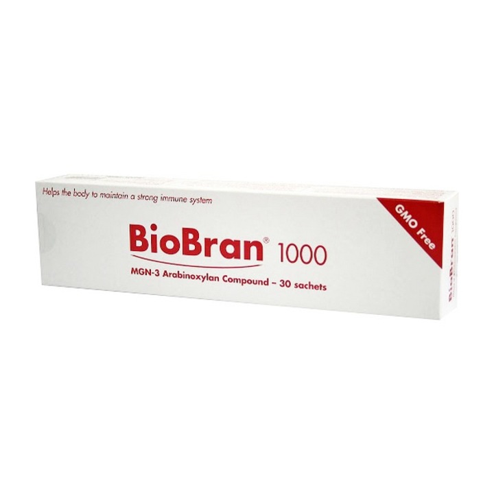 Supliment alimentar BioBran 1000, 30 plicuri