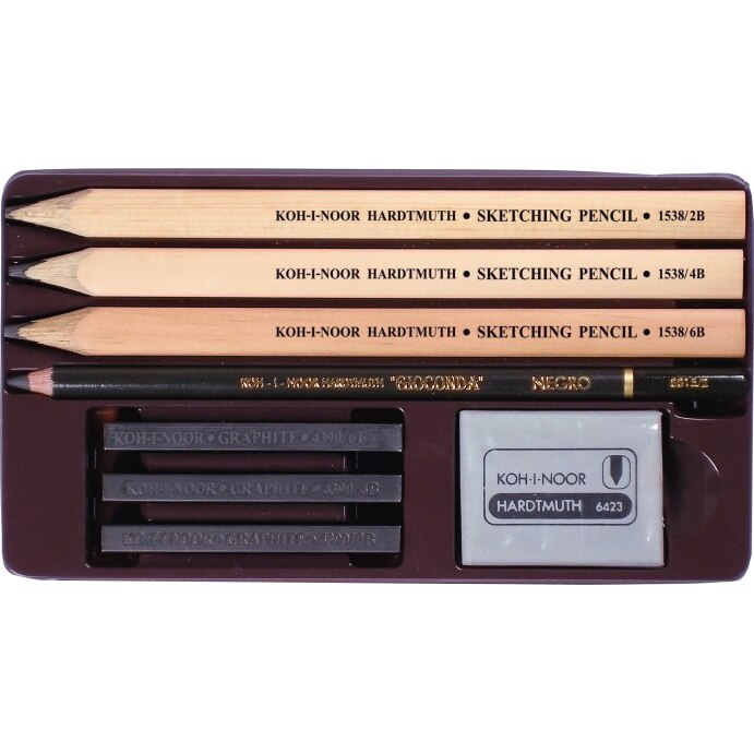 Set mini Koh-I-Noor Gioconda, 8 piese