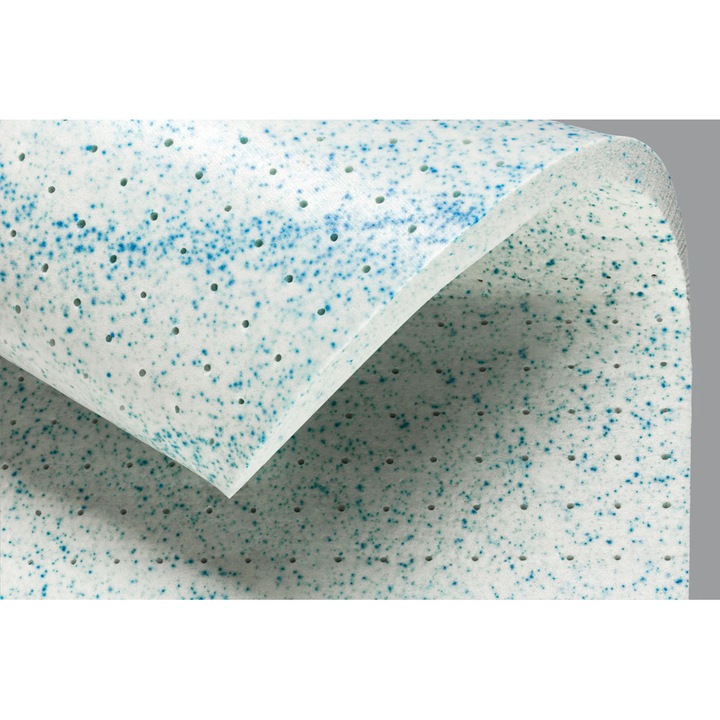 Topper Cool Gel 4 cm, Husa detasabila Tencel,180 x 190 cm