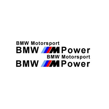 Set Stickere auto pentru laterale, BMW M POWER, 2 buc Set Stickere auto pentru laterale, BMW M POWER, 2 buc