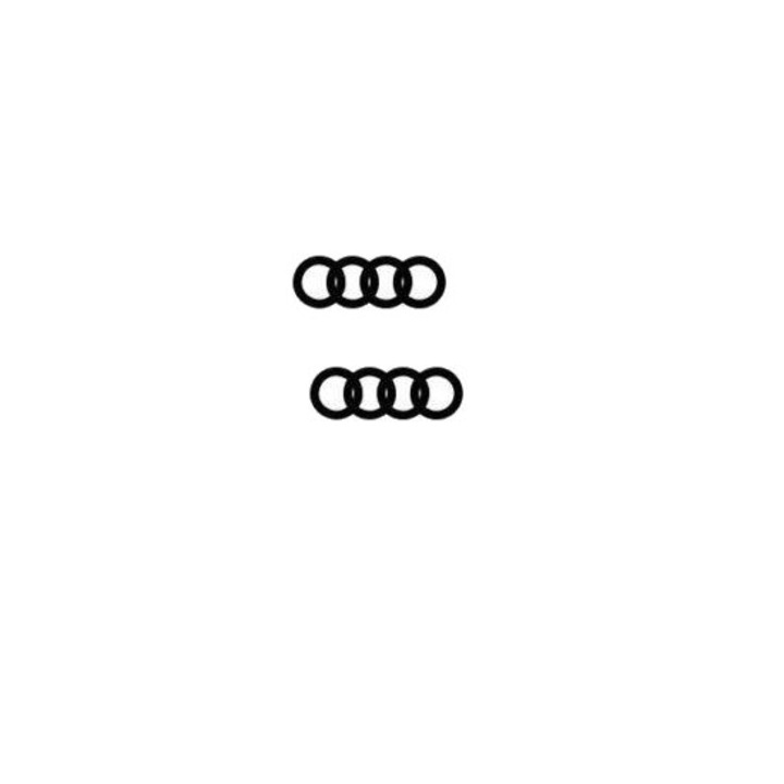 Set Sticker auto pentru oglinda AUDI, 2 buc