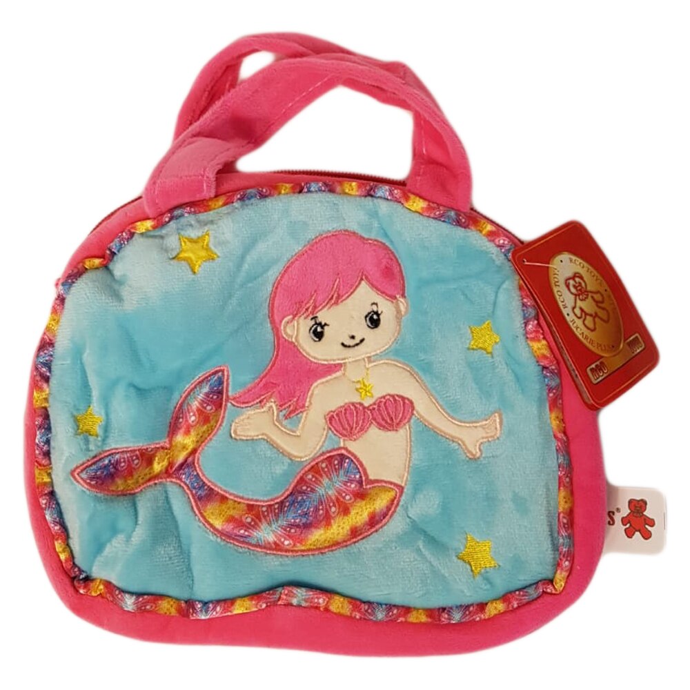 Jucarie din plus tip gentuta cu sirena, Roz, 26 cm WJ6135A RCO®