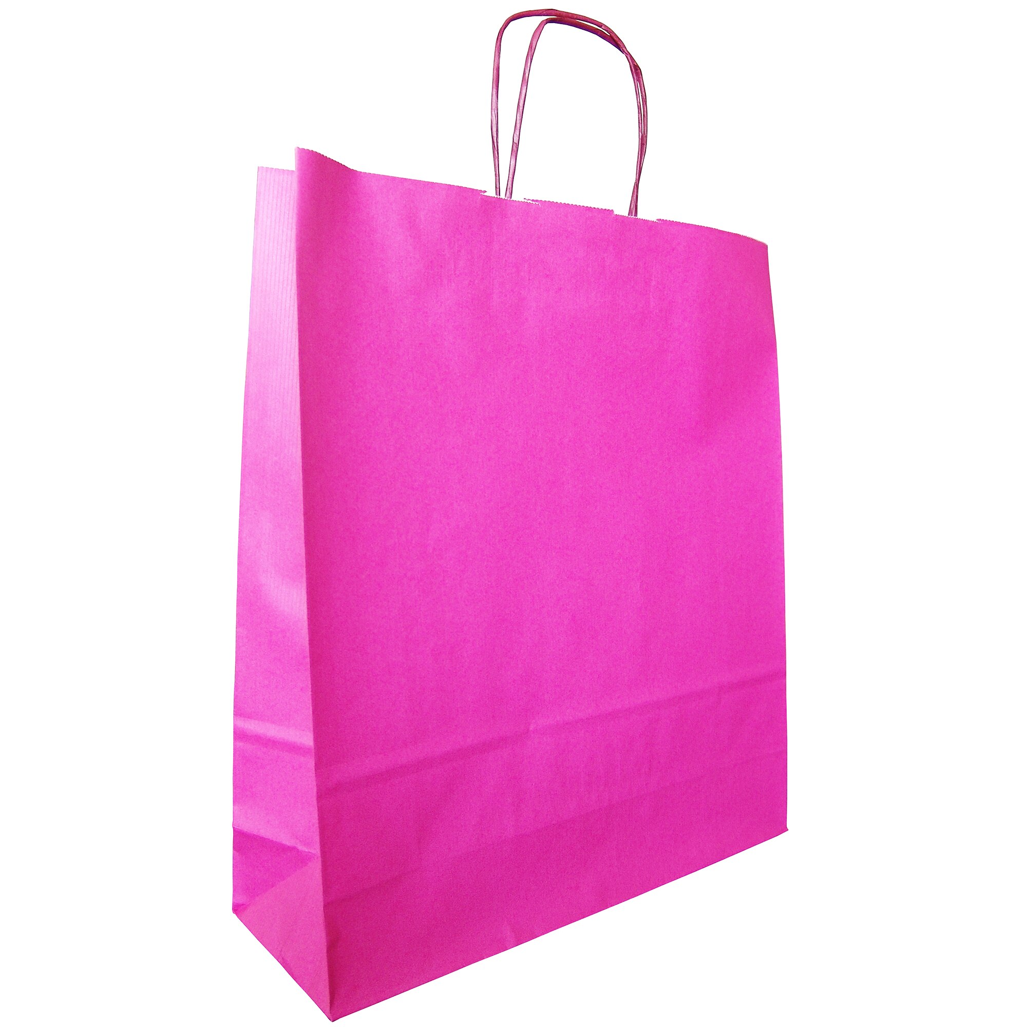 Punga colorata, jumbo, set 10 buc, fucsia, 36/41/12 cm