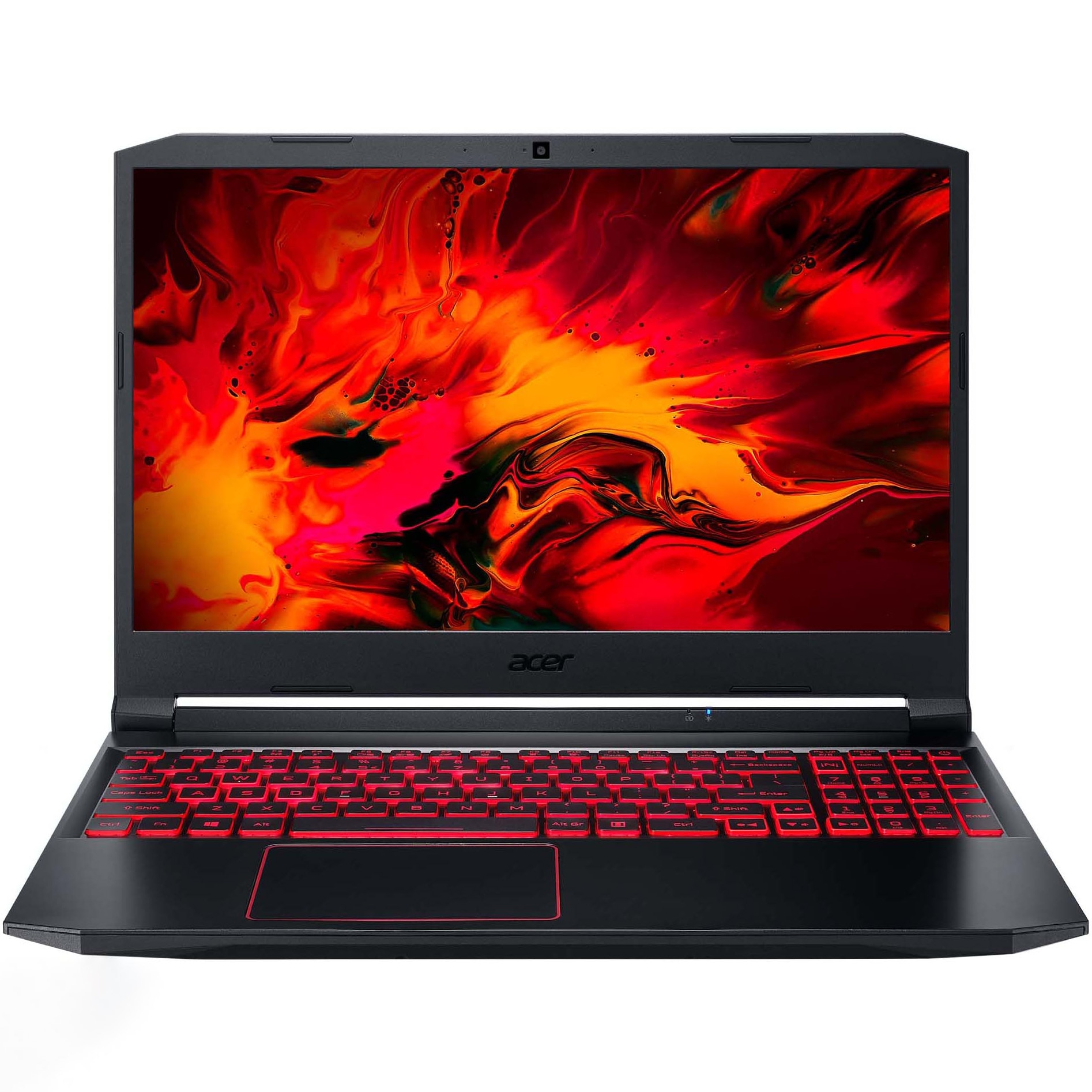 Laptop Gaming Acer Nitro 5 cu procesor AMD Ryzen™ 5 4600H pana la 4.00 GHz, 15.6&quot;, Full HD, 144Hz, 8GB, 256GB SSD, NVIDIA® GeForce® GTX 1650 4GB, No OS, Black - eMAG.ro